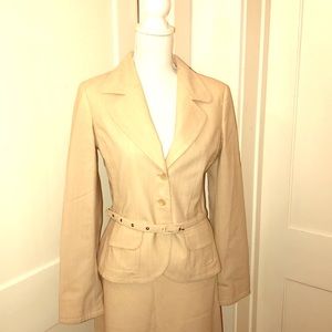 Belted Lined Blazer